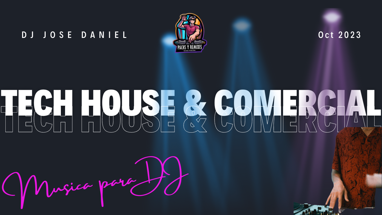 En este momento estás viendo Tech House – Comercial con temas versionados DJ pack