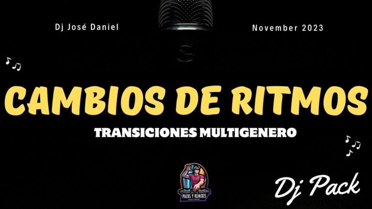 Lee más sobre el artículo Cambios de Ritmos | Transiciones multigenero Noviembre 2023
