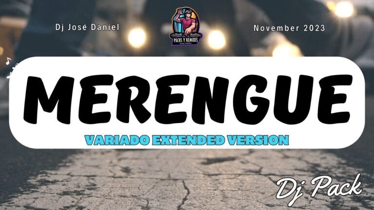 Lee más sobre el artículo Merengue Extended Version Noviembre 2023 musica para dj