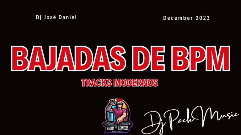 Lee más sobre el artículo Musica baja de BPM para Transiciones Dj Pack