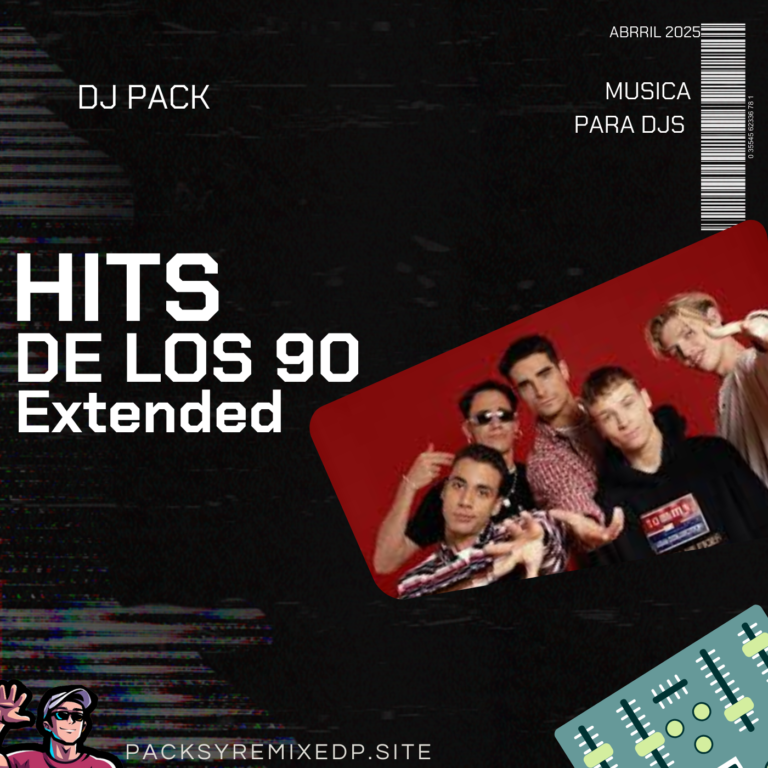 Lee más sobre el artículo Hits musica de los 90tas Extended para djs – Abril 2025