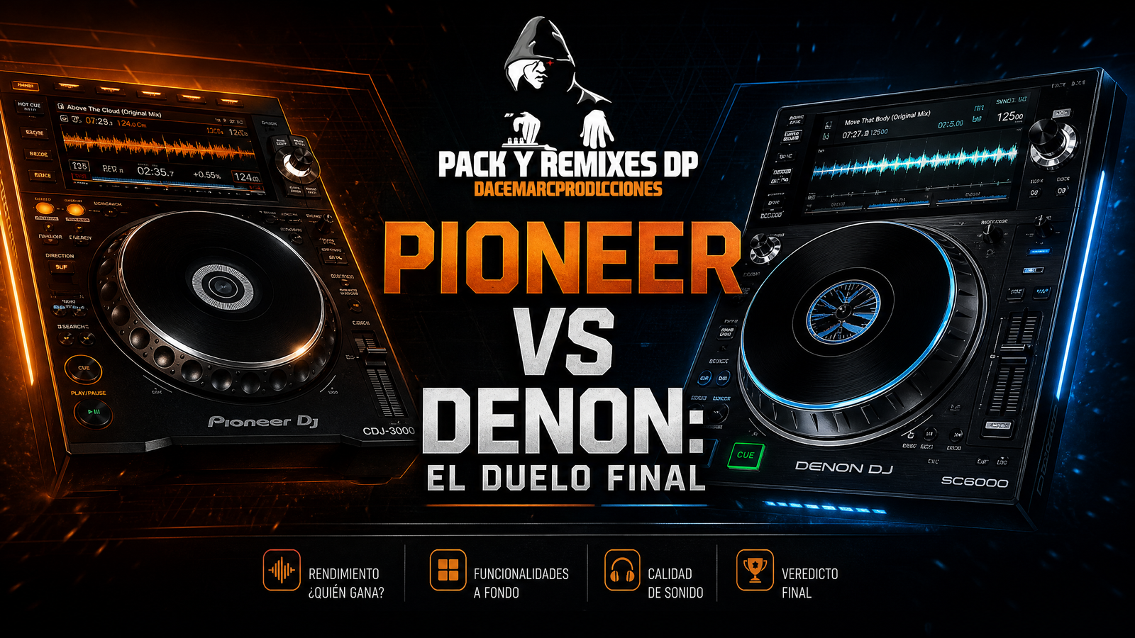 En este momento estás viendo Pioneer CDJ-3000 vs Denon SC6000: ¿Cuál elegir para tu Home Studio?